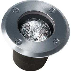 Dabmar Lighting FG319-LED3 3 Watts 12V In-Ground Well Light Fixture MR16 LED 6500K