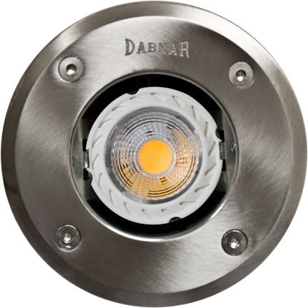 Dabmar Lighting FG319-LED3 3 Watts 12V In-Ground Well Light Fixture MR16 LED 6500K
