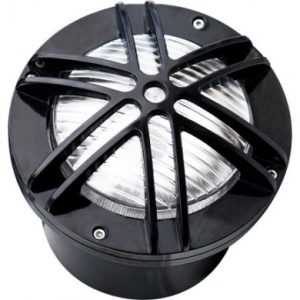 Dabmar Lighting FG327-LED4 4 Watts 12V Adjustable In-Ground Well Light Fixture w/Star Grill Par36 LED 6400K