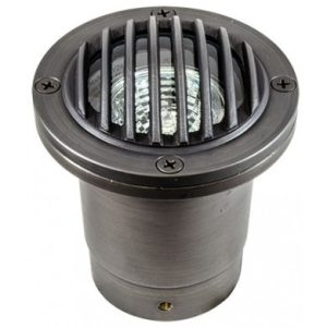Dabmar Lighting LV24-LED3 In-Ground Well Light 3 Watts LED MR16 12 Volts Weathered Brass 6500K