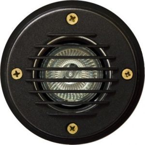 Dabmar Lighting LV300-LED3-SLV In-Ground Well Light Fixture w/Grill 3 Watts LED MR16 12 Volts 6500K