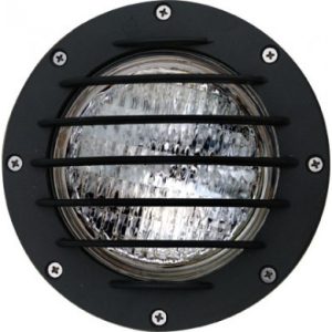 Dabmar Lighting LV305-LED4-SLV Adjustable In-Ground Well Light w/Grill 4 Watt LED PAR36 12 Volts 6400K
