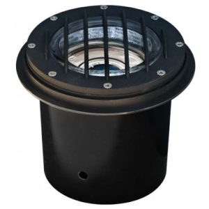 Dabmar Lighting LV305-LED3-MR Adjustable In-Ground Well Light w/Grill 3 Watt LED MR16 12 Volts 6500K