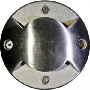 Dabmar Lighting LV320-LED3-SS316 In-Ground Drive-Over Well Light Fixture 3 Watts LED MR16 12 Volts 6500K