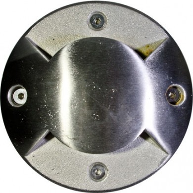 Dabmar Lighting LV320-LED3-SS316 In-Ground Drive-Over Well Light Fixture 3 Watts LED MR16 12 Volts 6500K