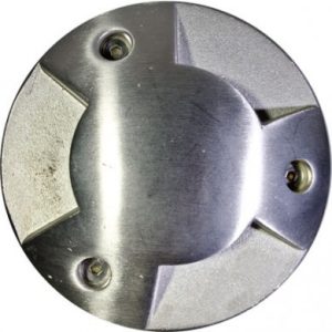 Dabmar Lighting LV321-LED3-SS316 In-Ground Drive-Over Well Light Fixture 3 Watts LED MR16 12 Volts 6500K