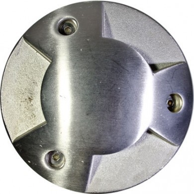 Dabmar Lighting LV321-LED3-SS316 In-Ground Drive-Over Well Light Fixture 3 Watts LED MR16 12 Volts 6500K