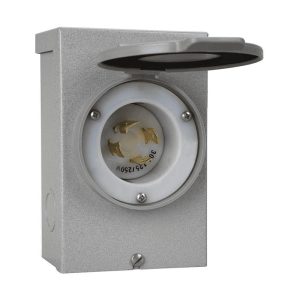 Reliance Controls PB30 Generators Up to 7,500 Running Watts 30-Amp NEMA 3R Power Inlet Box