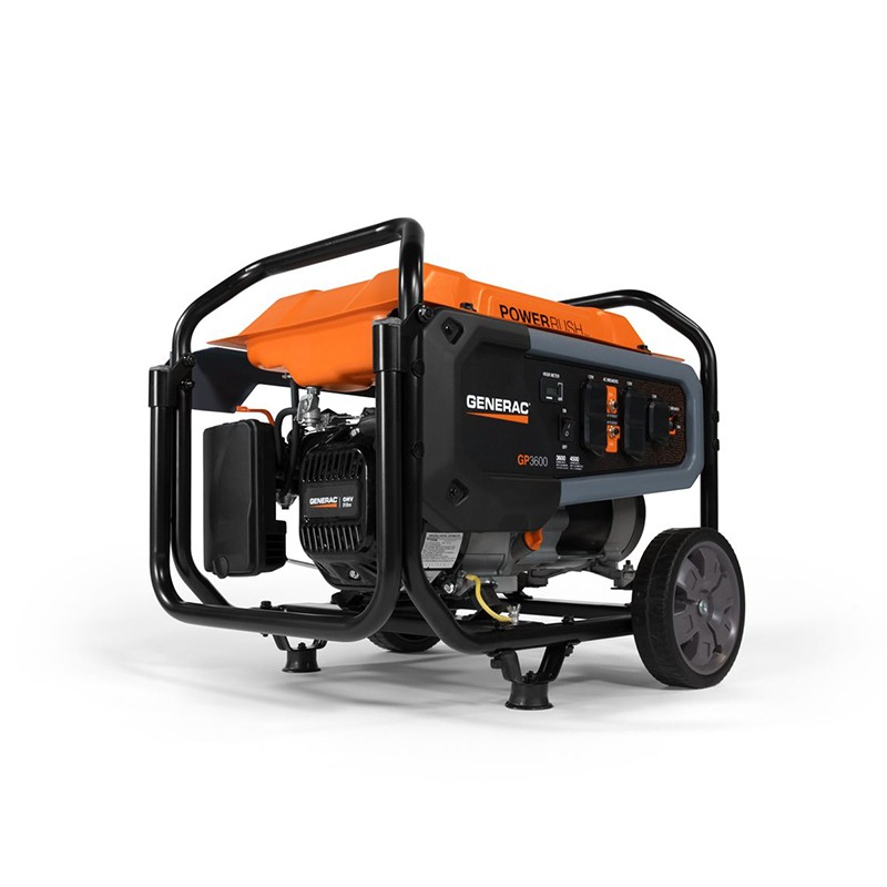 Generac 7677 GP3600 3600-Watt Gasoline Powered Portable Generator