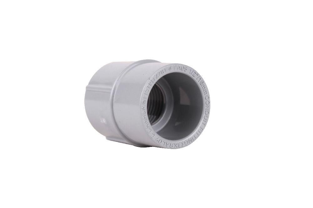 Kraloy Fittings FA05 1/2" PVC Coupling Female Terminal Adapter