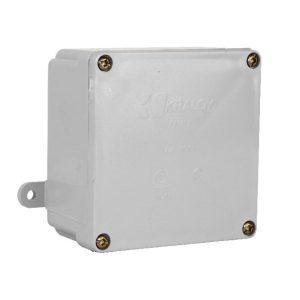 Kraloy Fittings JB12124 12X12X4 JUNCTION BOX PVC