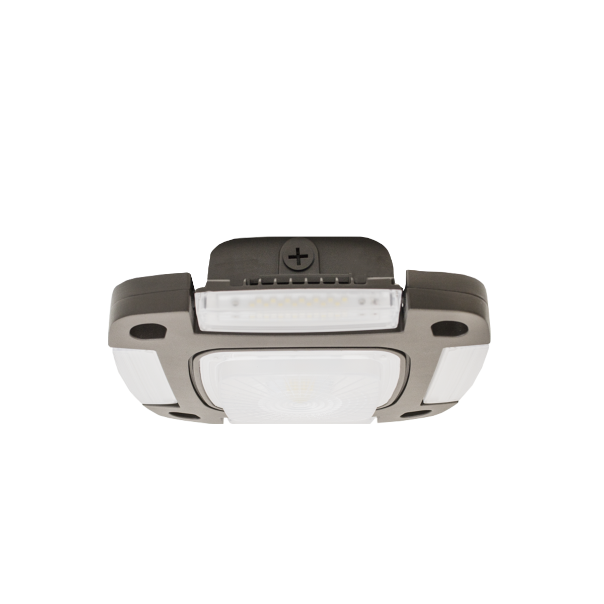 Westgate CDX Series 35W 120-277V Pentalux LED Adjustable Canopy Lights White/Bronze 5000K