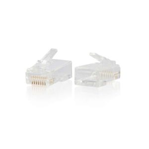 Legrand ACMP8P8CF3 CAT6 RJ45 Wall Jack Modular Plugs Stranded Cable (100 Pack)