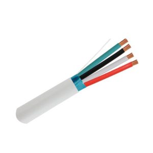 Vertical Cable 210-224-ST/WH White 1,000ft Audio/Security Cable