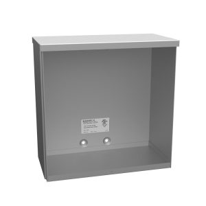 Milbank 12126-SC3R-NK-NP 12x6X12 Galvanized NEMA3 Junction Box