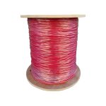 Syston 6462-SP-RD-1000 1,000 ft. 18/2 Red Solid Unshielded CL3R/Riser Spool UL Fire Alarm Cable