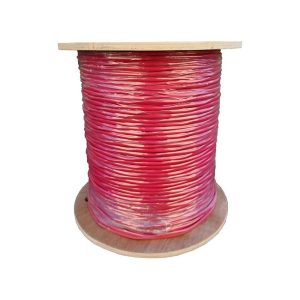 Syston 6062-SP-RD-1000 1,000 ft. 14/2 Red Solid Unshielded CL3R/Riser Spool UL Fire Alarm Cable