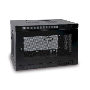 Tripp Lite TC-SRW9U SmartRack 9U Low-Profile Switch-Depth Wall-Mount Rack Enclosure Cabinet