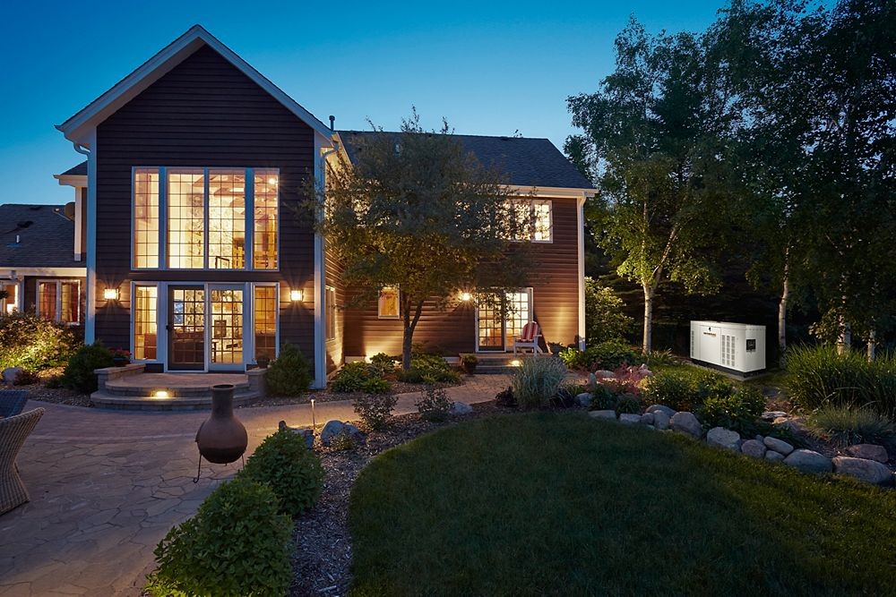 Generac RD02025ADAL Protector 20kW Automatic Extended Run Standby Diesel Generator 120/240V Single-Phase