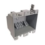 Cantex EZ25DO 25 Cubic-Inch 2 Gang Outlet Box