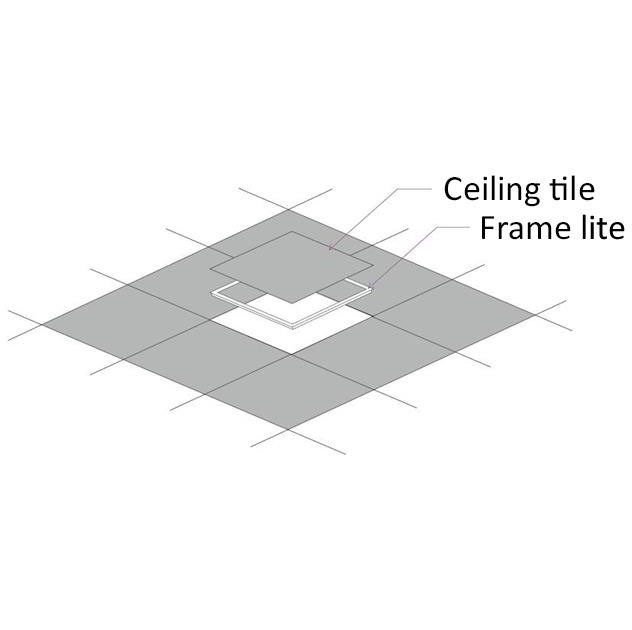 Westgate TGL-2X4-40K 60 Watts LED T-Bar Grid Panel Light 4000K