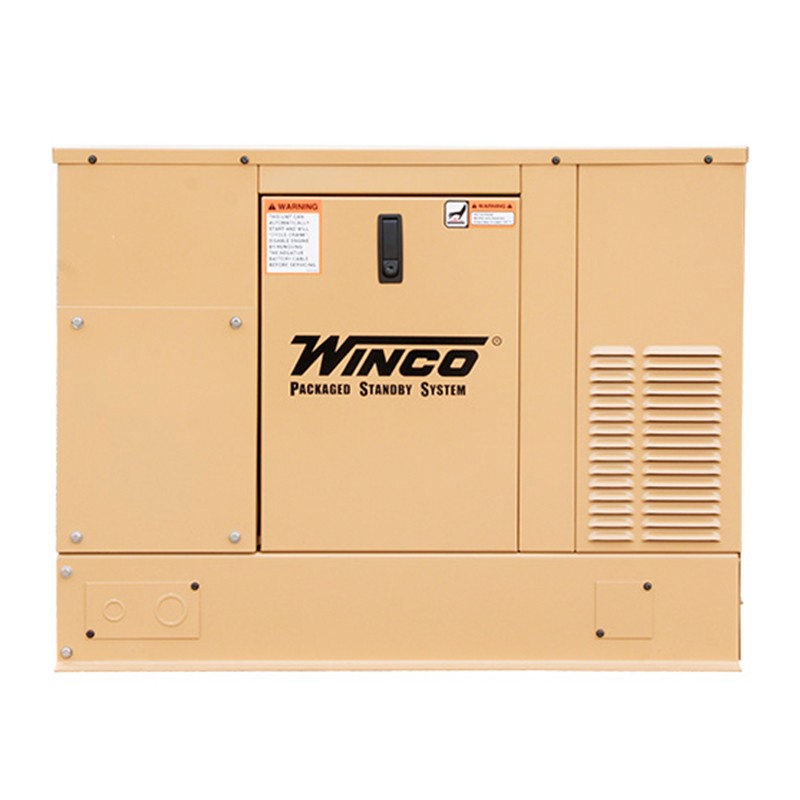 Winco PSS12H2W/F 12000W Vapor-Fueled Emergency Standby Generator
