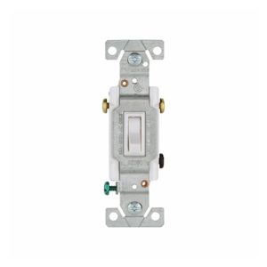 Eaton 1303-7LTWBOX 15 Amp Lighted Grounded Toggle Switch