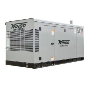 Winco PSS60/E Sound Pak Liquid-Cooled Vapor-Fueled Emergency Standby Generator