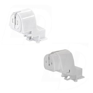 Etlin Daniels FLT8T5-PH-BSI/FLT8T5-FH-BSI Linear Fluorescent Lampholders (Pair Set)
