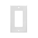 AIDA 053311 1 Gang Standard Smooth Metal Decorator Wall Plate