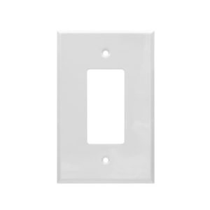 AIDA 053322 1 Gang Jumbo Smooth Metal Decorator Wall Plate