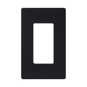 Lutron SC-1-MN Claro 1 Gang Decorator Wallplate, Midnight