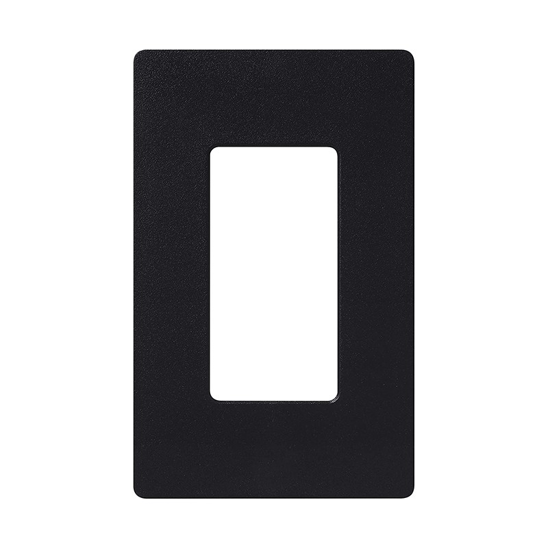 Lutron SC-1-MN Claro 1 Gang Decorator Wallplate, Midnight