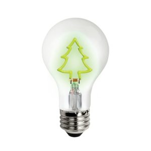 TCP FA19XMTREEBD 1.5W Green Christmas Tree Shape Filament Lamp