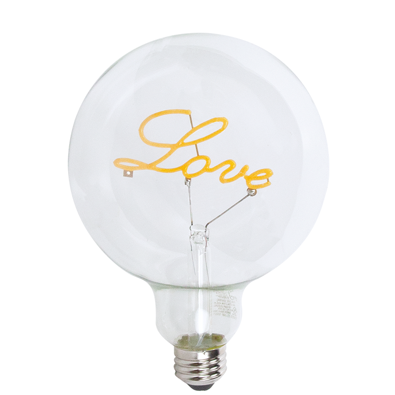 TCP FG40LOVEBD LED 5W Love Shape Filament Lamp