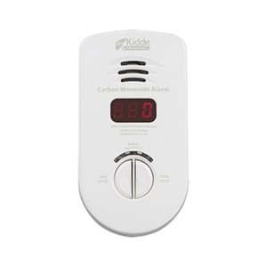Kidde KN-COP-DP-B Carbon Monoxide Alarm AC Powered, Plug-In with Battery Backup and Digital Display