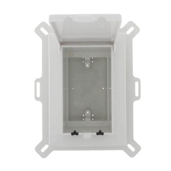 Arlington DBVS1W 1-Gang Weatherproof Low Profile Recessed Electrical ...