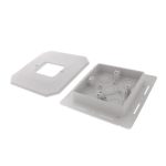 Arlington 8081F Vertical Siding Box Kit w/ Fixtures & Receptacles