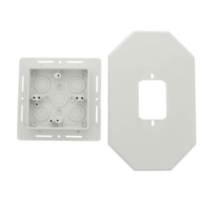 Arlington 8081FDBL Vertical Siding Box Kit for Large Fixtures & Sided Structures