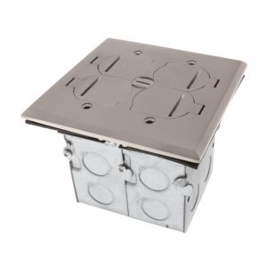 Arlington FLB5552NL 2-Gang Floor Box