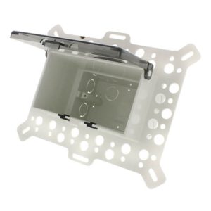 Arlington DBHM1C Masonry Box for Textured Surfaces/Rigid Siding/Stucco