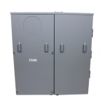 GE TSDR840CFCUGP Ringless Meter Socket Load Center, 120/240 VAC, 400 A, 1-Phase