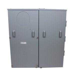 GE TSDR840CFCUGP Ringless Meter Socket Load Center, 120/240 VAC, 400 A, 1-Phase