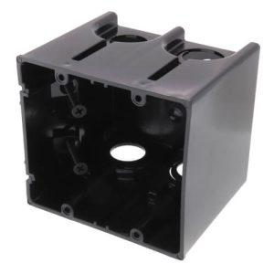 Arlington F102 2-Gang One-Box Non-Metallic Outlet Box