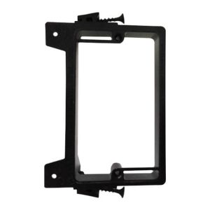 Arlington LVS1 1-Gang Screw On Low Voltage Mounting Brackets for New Construction