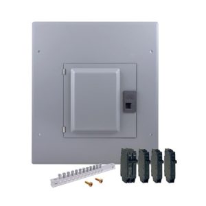 GE TM1212CCUBK1 125A 12-Space 22-Circuit Main Breaker Indoor Load Center Contractor Kit