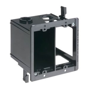 Arlington LVDR2 2-Gang Power and Low Voltage Black Box for Existing Construction