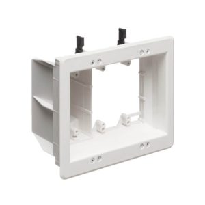 Arlington TVBU507 3-Gang Recessed TV Box for Power and Low Voltage Kit