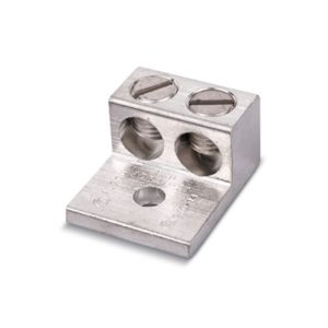 Siemens H56732 Mechanical Lug, 2-Conductor, 1-Hole Mount, Aluminum, 4 AWG - 350 MCM