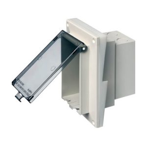 Arlington DBVR131C Low Profile Weatherproof InBox For Retrofit Siding Construction